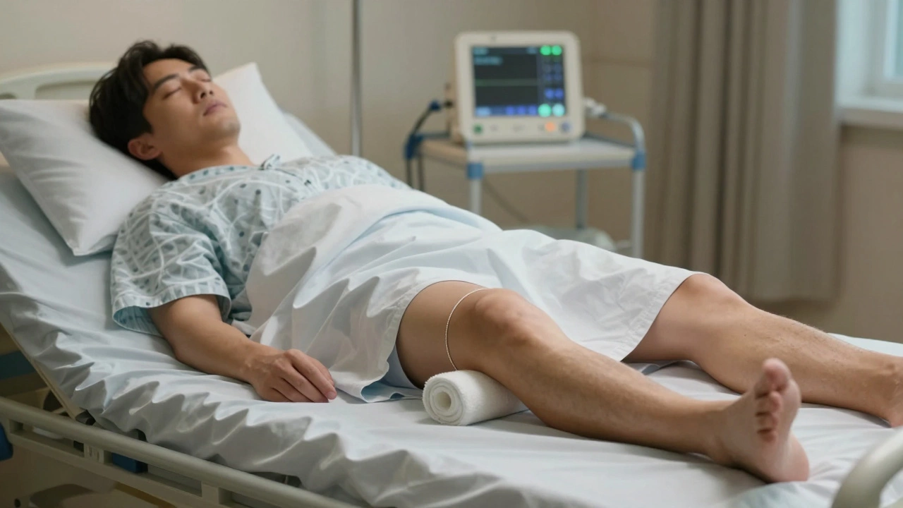 How Long to Sleep with Leg Straight After Knee Replacement