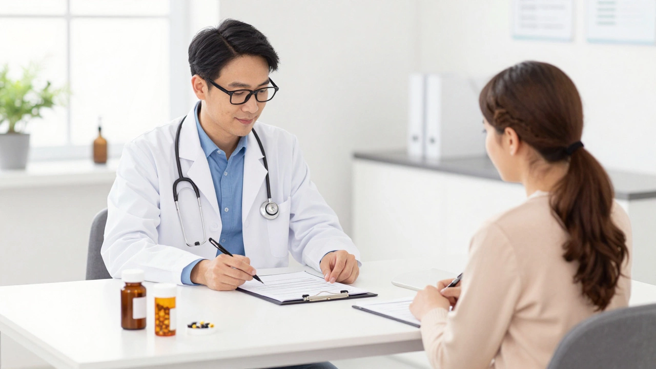 Doctor and patient discussing safe integration of herbal supplements
